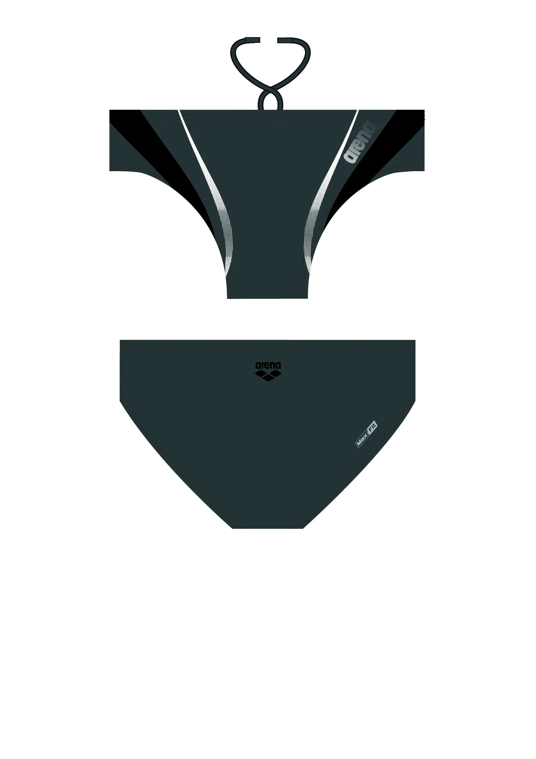 Arena Men Training Swimwear Bouncy  Brief Length 7cm