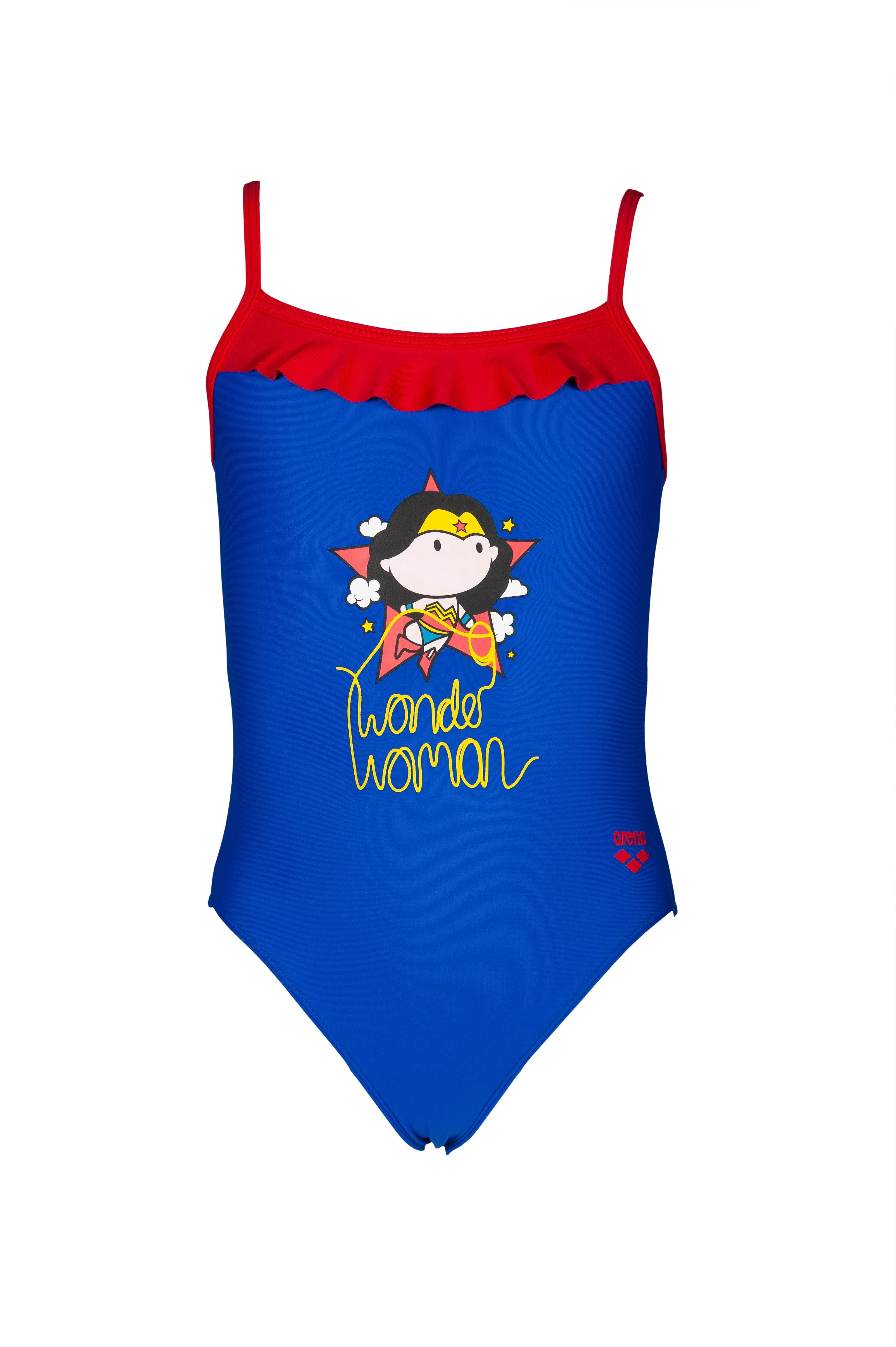 Arena Girls Wonder Women Rouche One Piece
