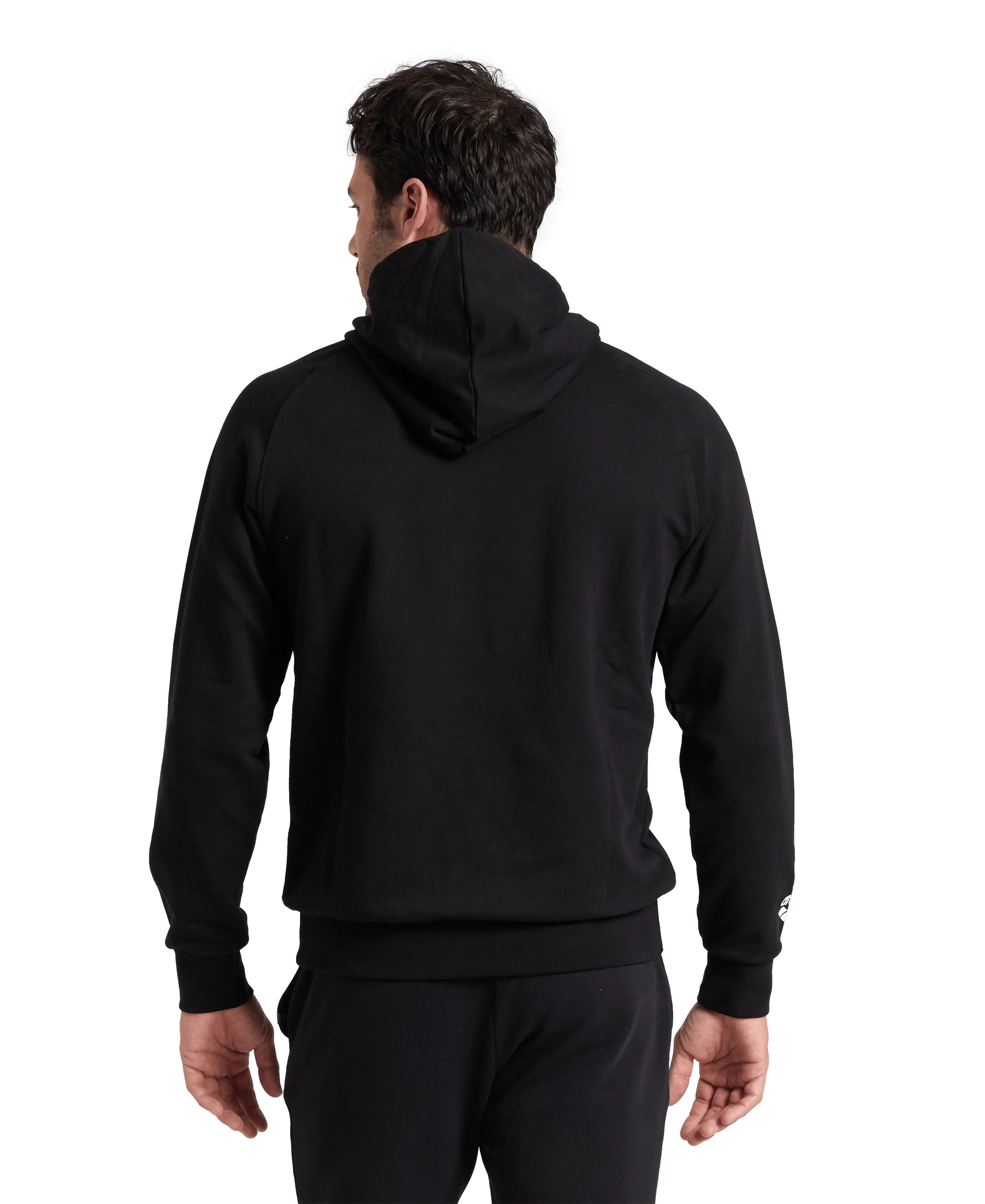 Arena Unisex Hoodie Sweatshirt Graphic Logo Black