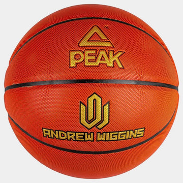 Peak Basketball Ball Microfiber Andrew Wiggins 22 Indoor Size 7 + Free Bag & Pump