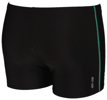 Arena Men Training Swimwear Short Brisa Black Bali Green Length 27cm Last Piece