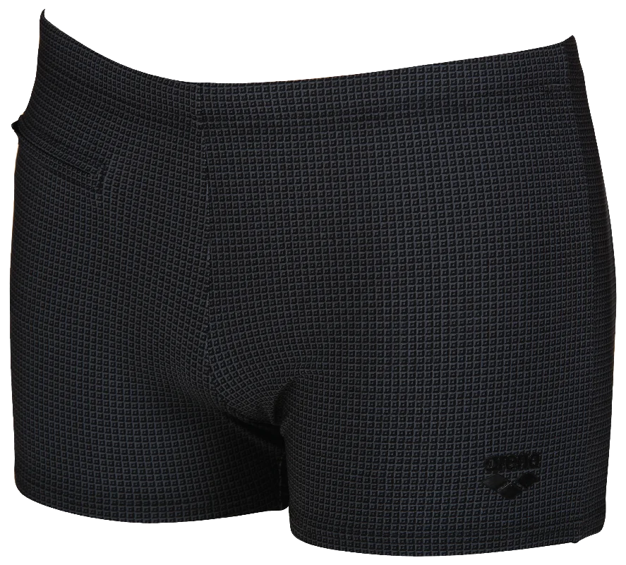 Arena Men Training Swimwear Micro Printed Short