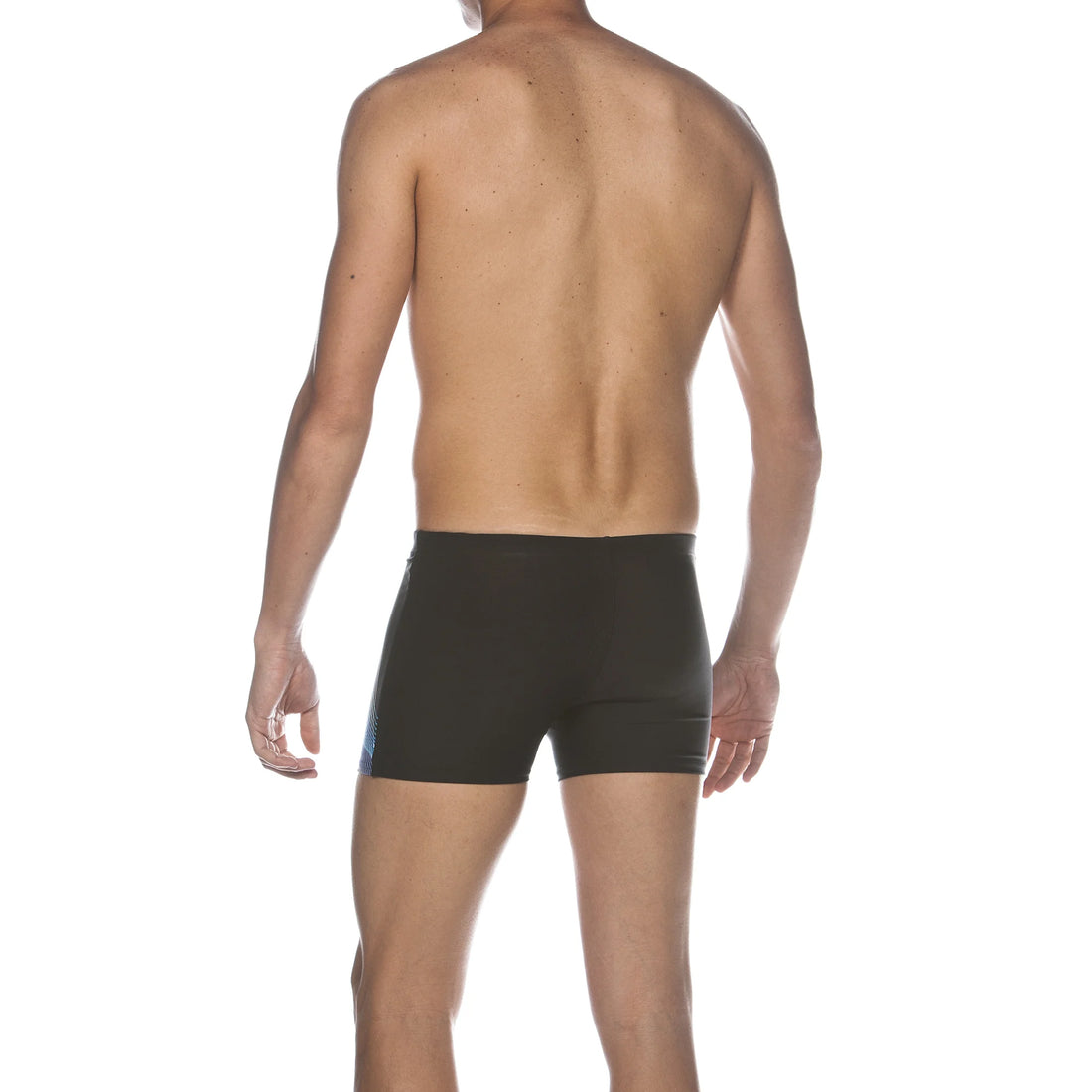Arena Men Training Swimwear Short Viborg Black Tuqruoise Length 27cm Last Piece