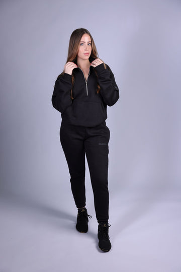 Guerra Half Zipper Fleece Sweatshirt Women