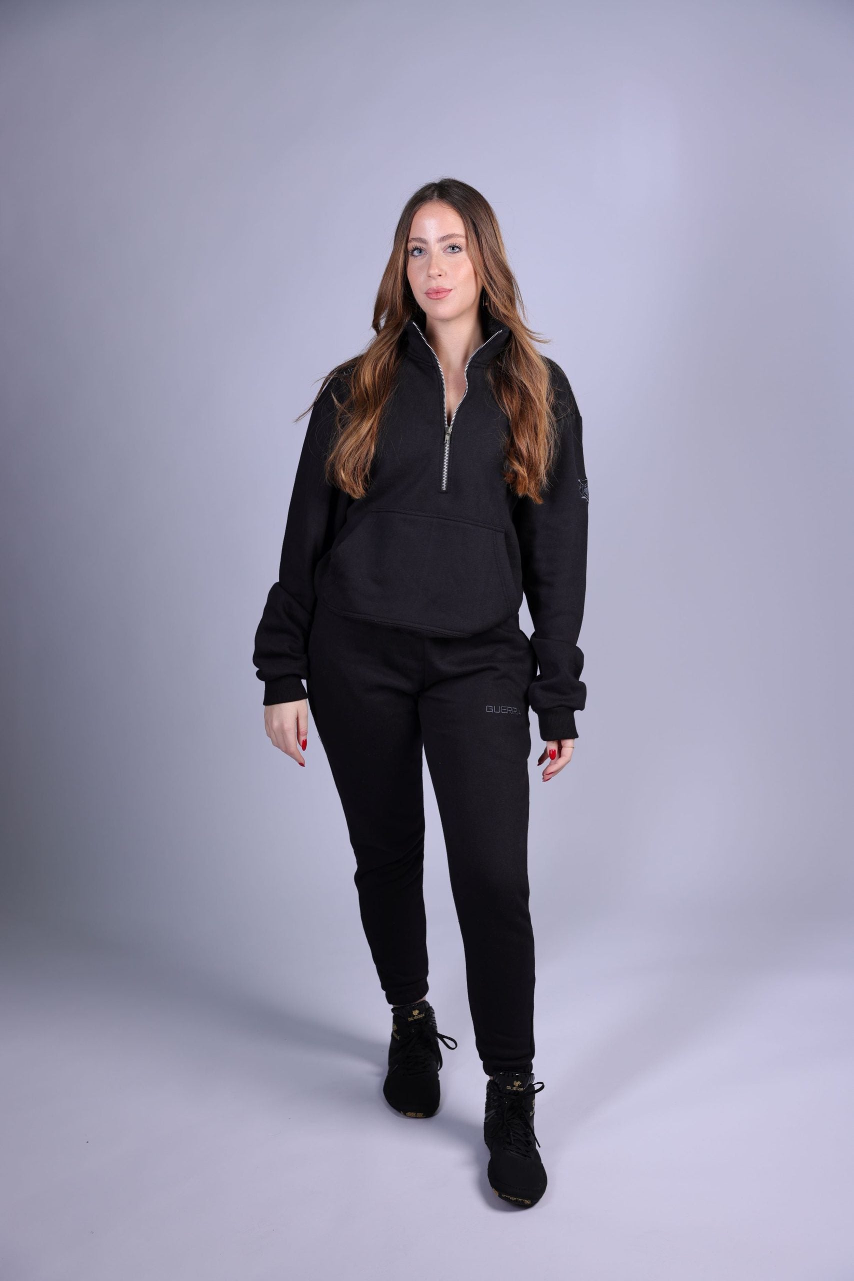 Guerra The Half-Zip Women Fleece Jogger Set
