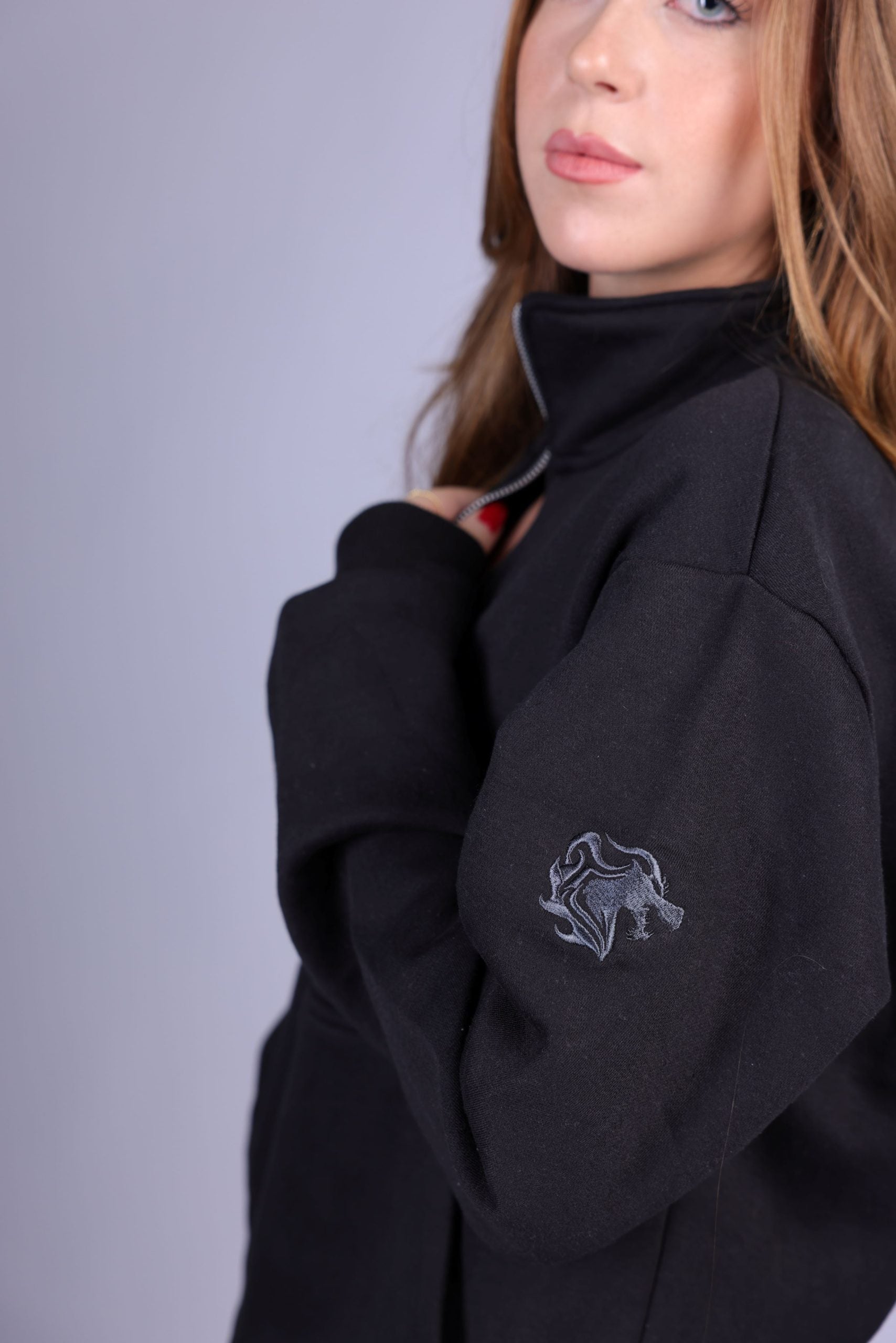 Guerra The Half-Zip Women Fleece Jogger Set