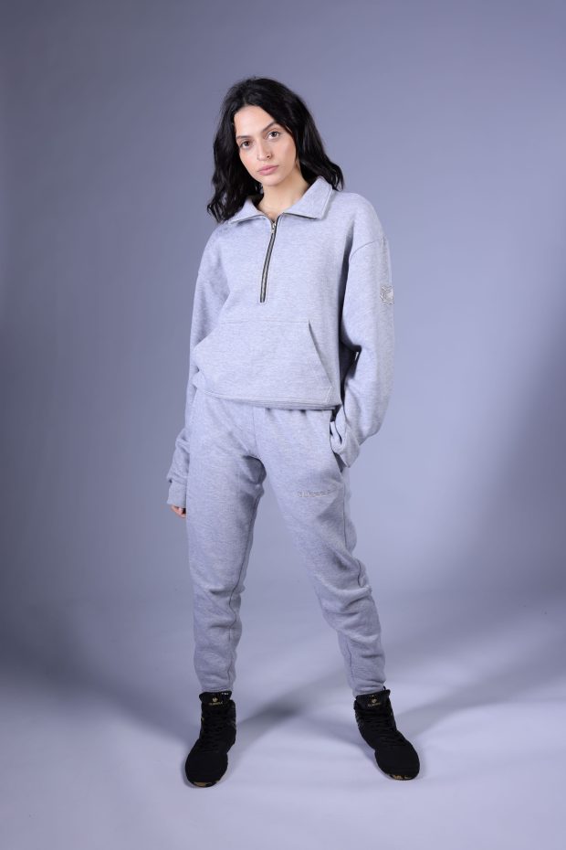 Guerra The Half-Zip Women Fleece Jogger Set