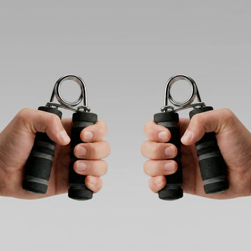 Bodysculpture Soft Black Foam Hand Grips Spring Resistance Trainers