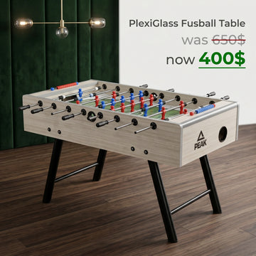 Peak Plexiglass Foosball Baby Foot Soccer Table