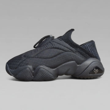 Peak Women Taichi 6371 2in1 Retro All Black Basketball Culture Casual Shoes