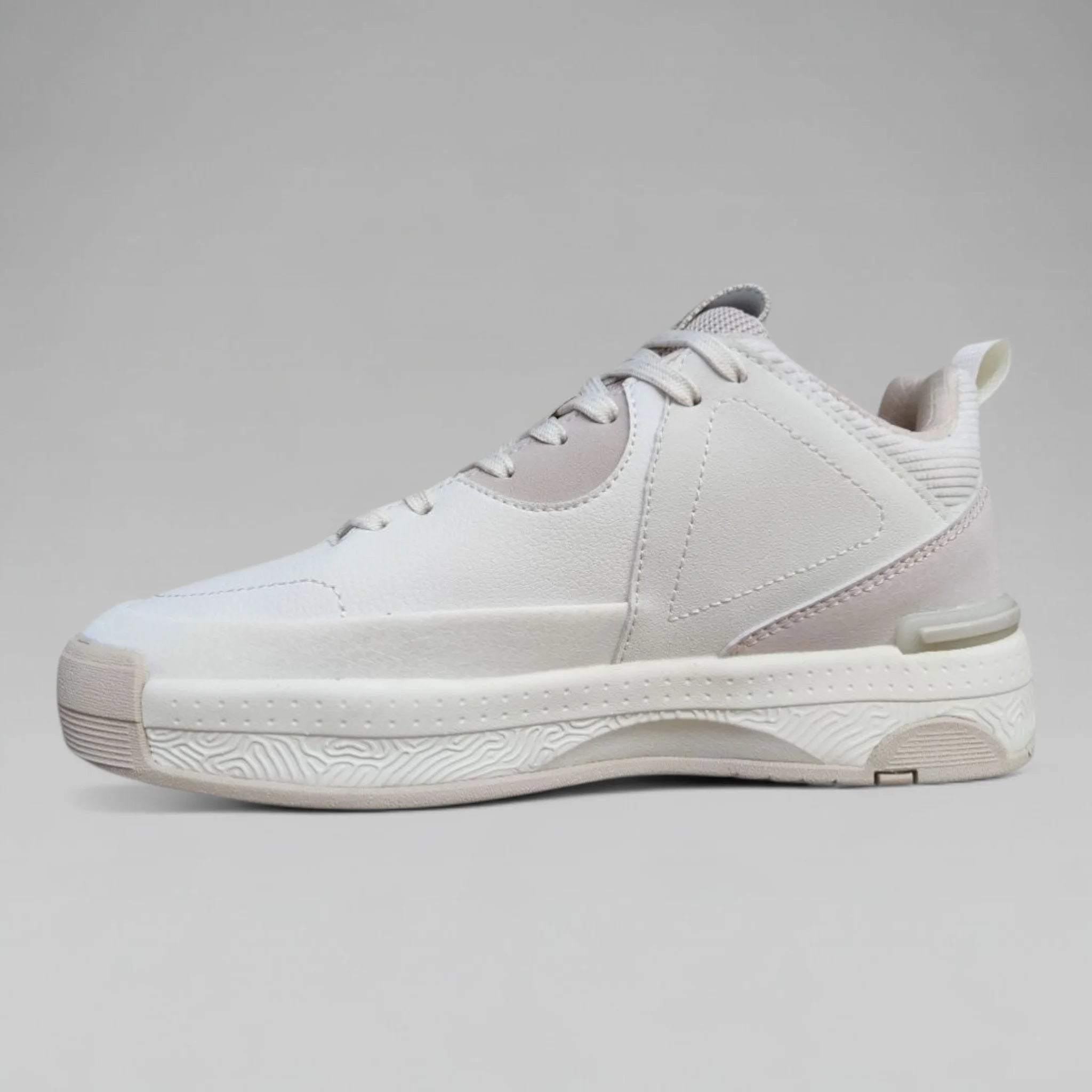 Peak Women Taichi "Lingyue" High Trend Culture Casual Classic Shoes Canvas White