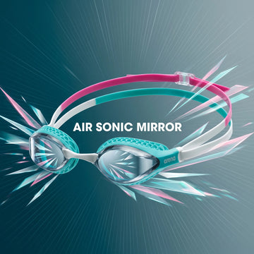 Arena Unisex Racing Swim Goggles Air Speed Mirror Fina Approved