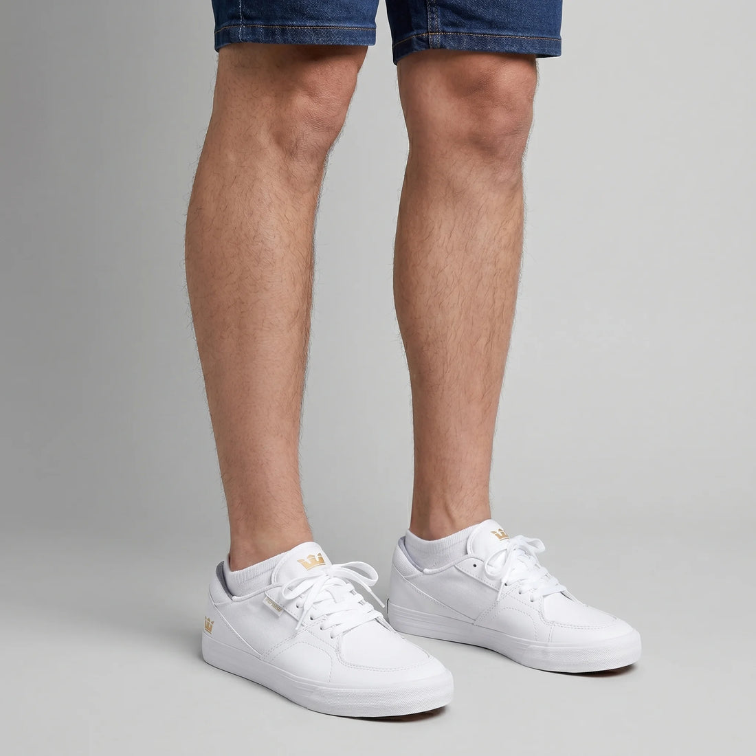 Supra Men Casual Shoes Melrose White White/Gum