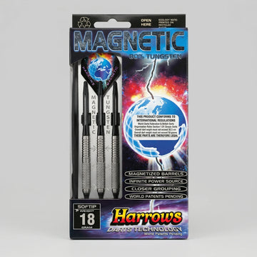Harrows Soft Tip Darts Magnetic 80% Tungsten