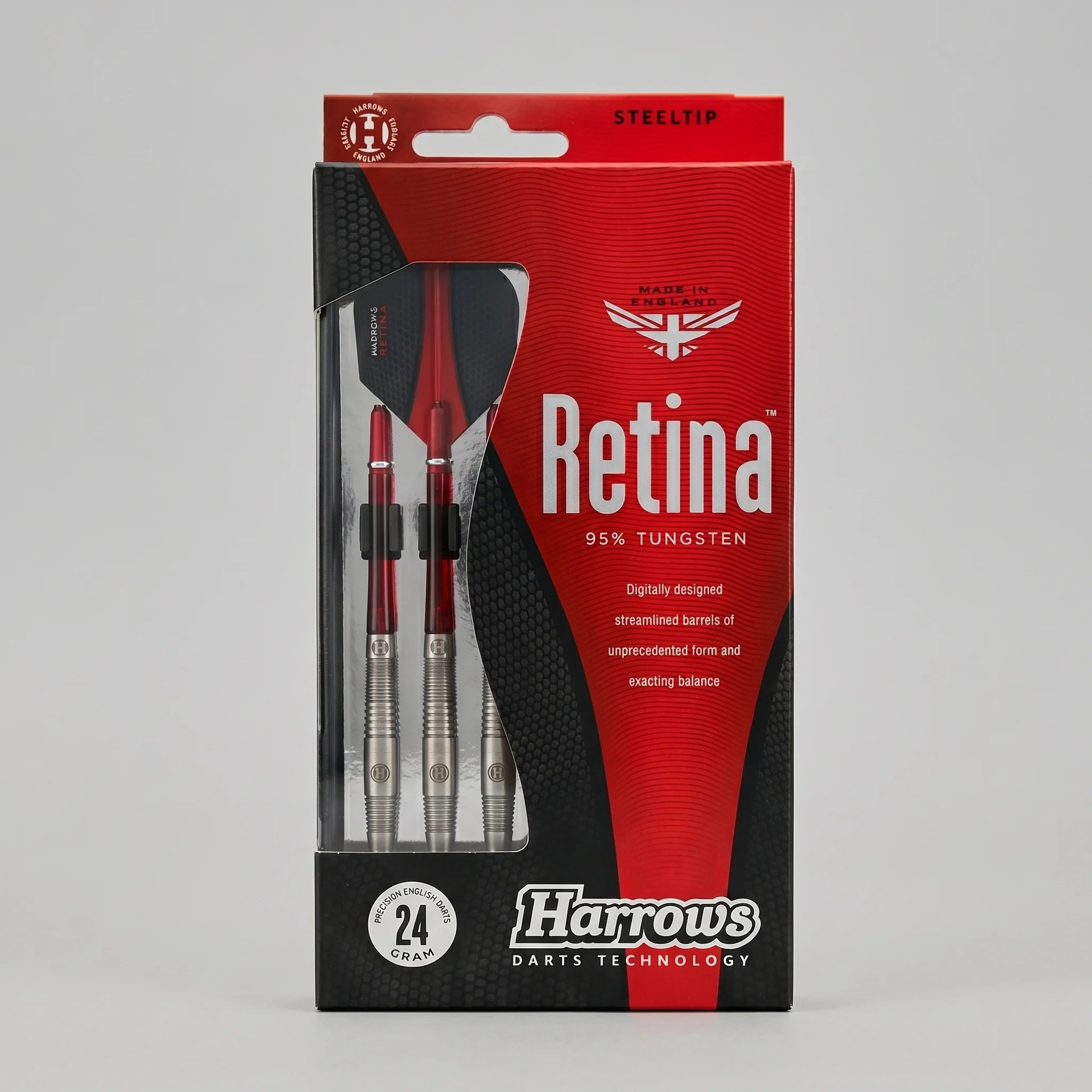 Harrows Steel Tip Darts Retina 95% Tungsten