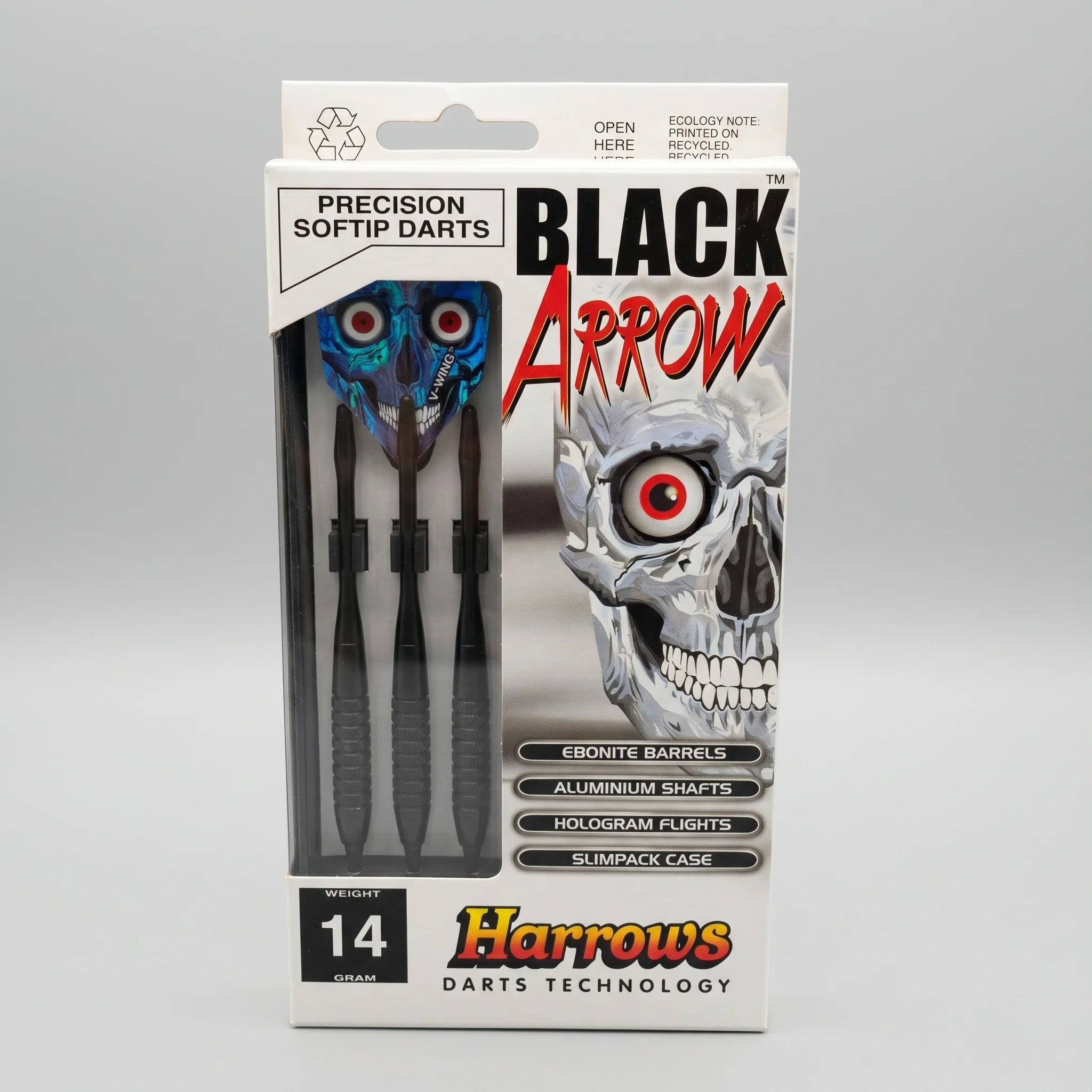 Harrows Soft Tip Darts Black Arrow