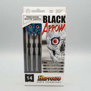 Harrows Soft Tip Darts Black Arrow