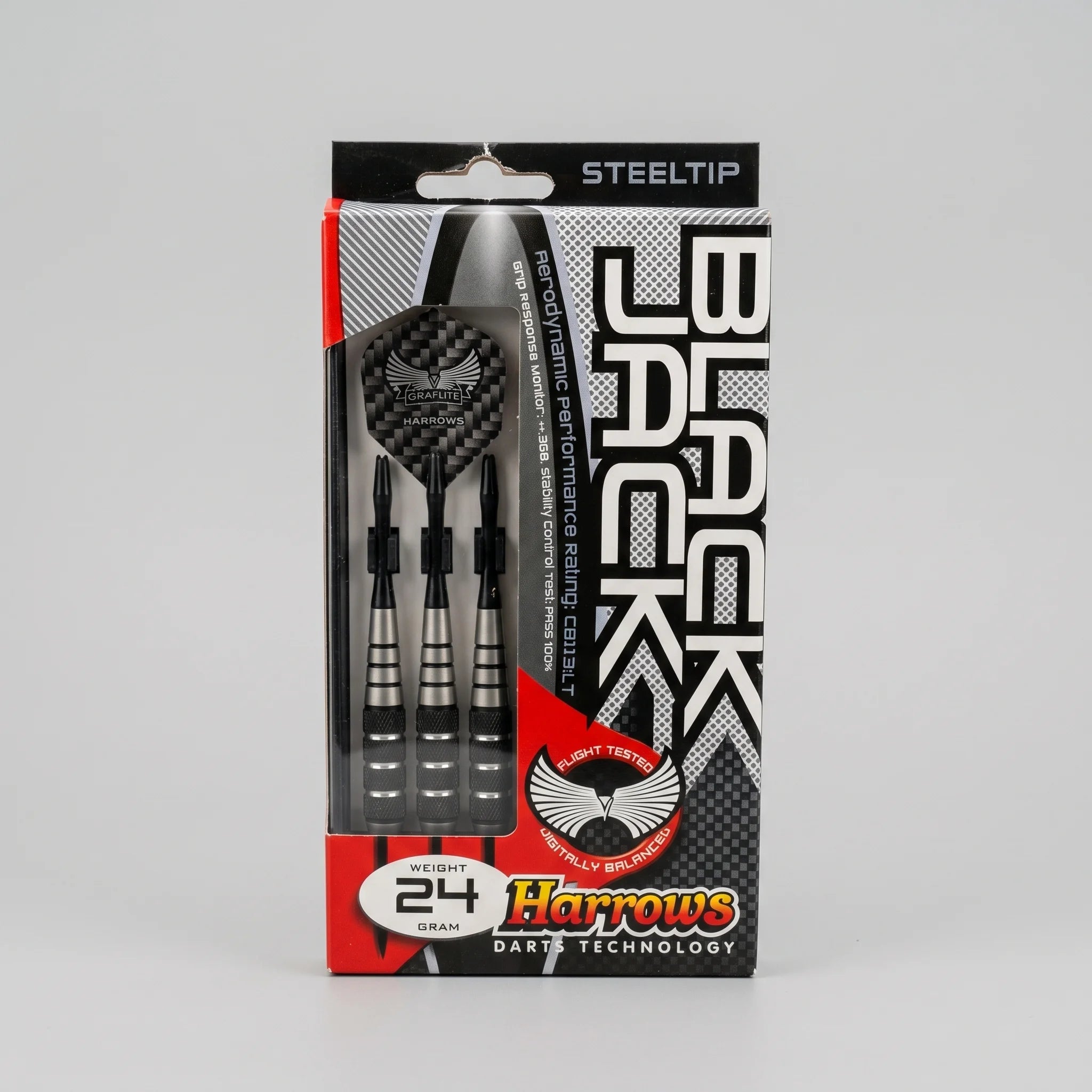 Harrows Steel Tip Darts Black Jack