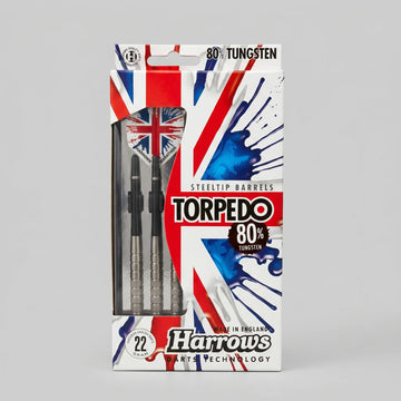 Harrows Steel Tip Darts Torpedo 80% Tungsten