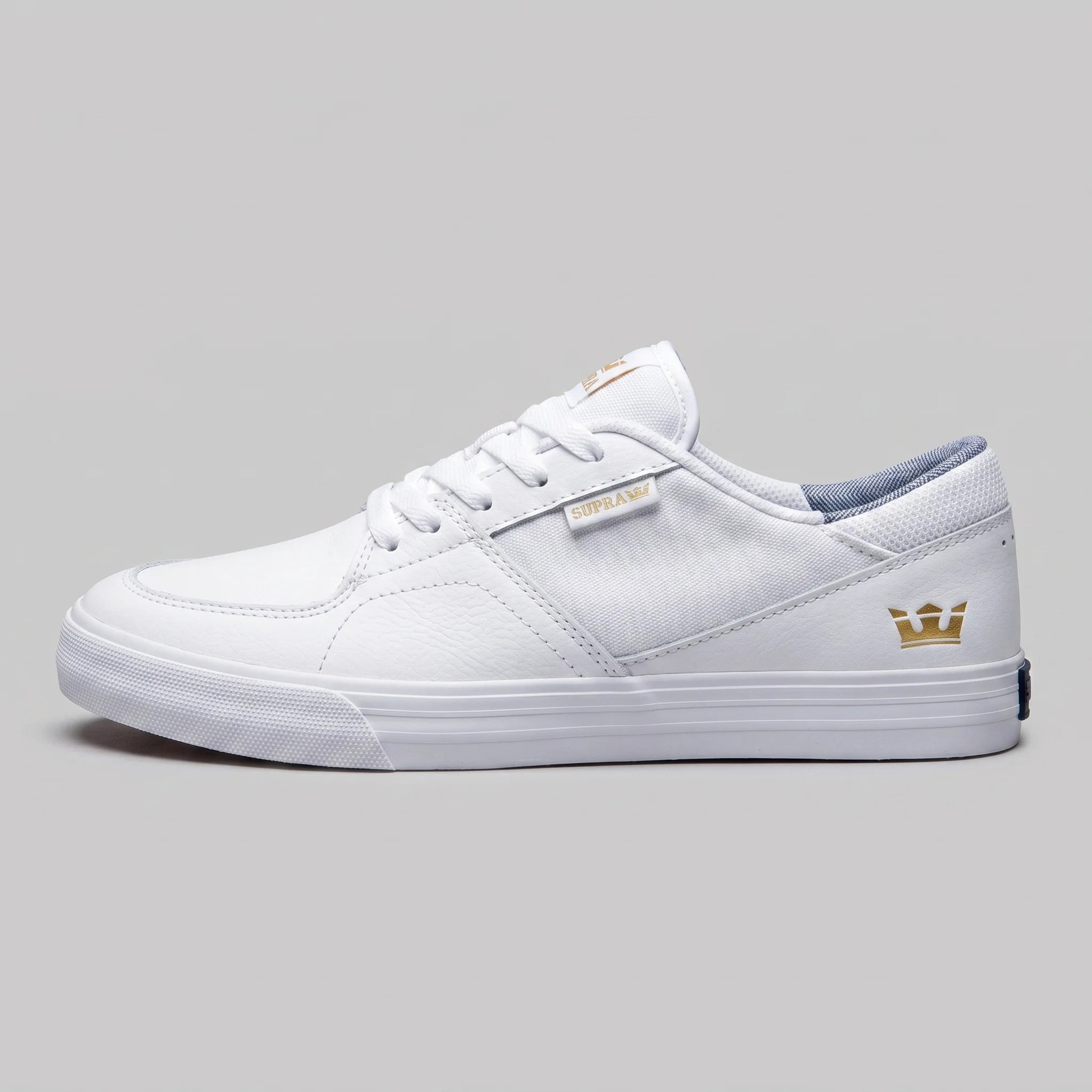 Supra Men Casual Shoes Melrose White White/Gum