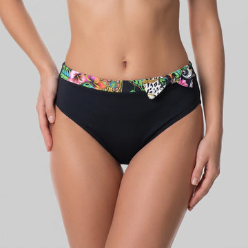 Lucero Women Beach Couture The Oasis Band Swim Brief Swimwear Carvico Fabric Made In Greece