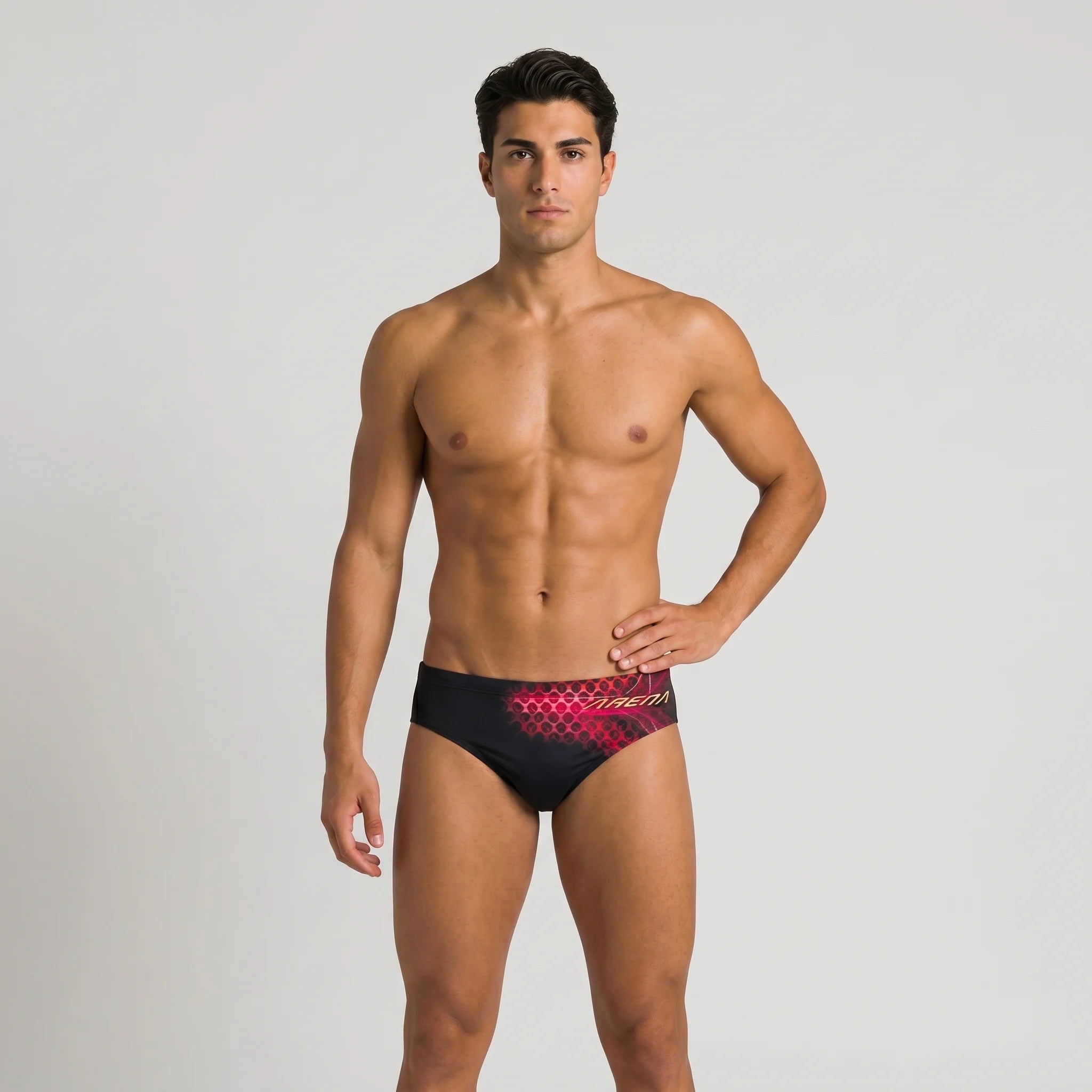 Arena Men Training Swimwear Brief Sallorca Length 7cm Last Pieces