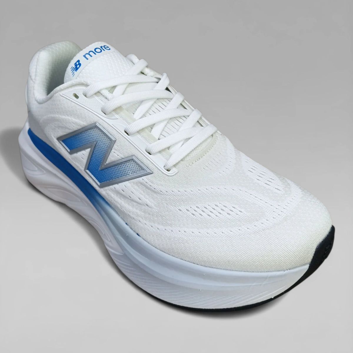 New Balance Men Running Shoes Fresh Foam X More V6 White Blue