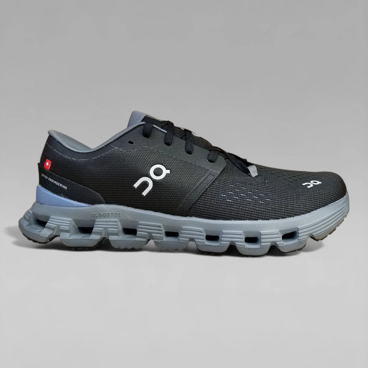 On Men Training Shoes Cloud X4 Black Chambray