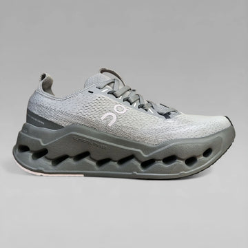 On Men Running Shoes Cloudsurfer Max Alloy Asphalt