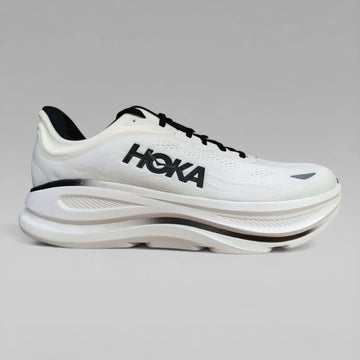 Hoka Men Running Shoes Bondi 9 White Black