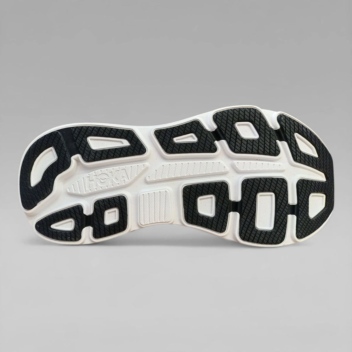 Hoka Men Running Shoes Bondi 9 White Black