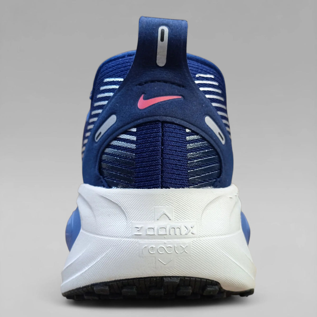 Nike Men Running Shoes Vomero 18 Blue Void/Blue Lightning/Bright Crimson/Metallic Silver