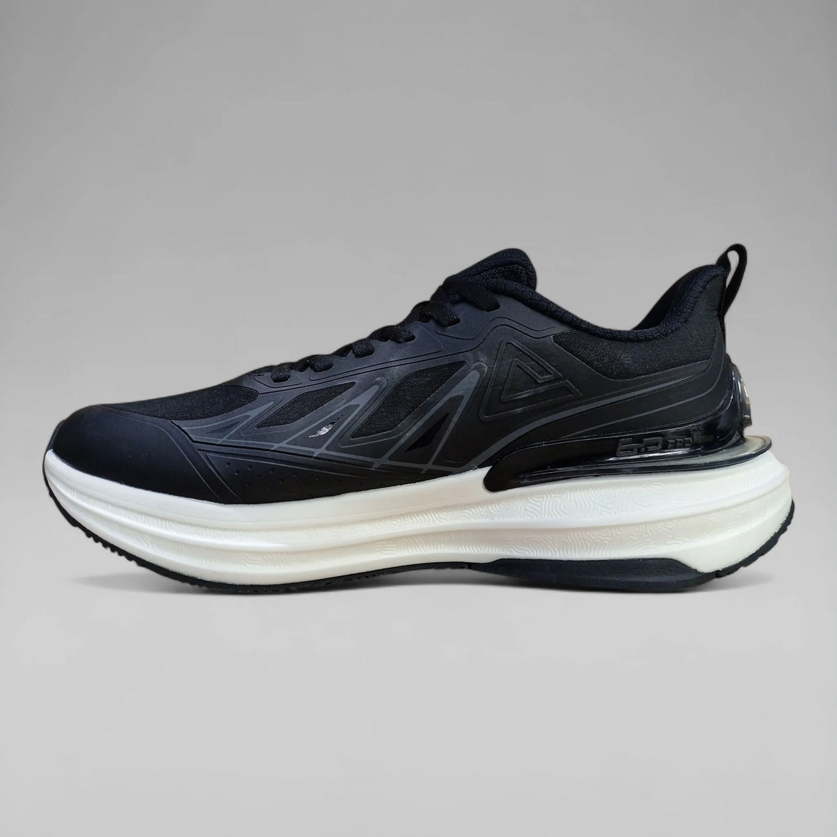 Peak Women Running Shoes Taichi 6.0 Pro Waterproof Black White ET44608H