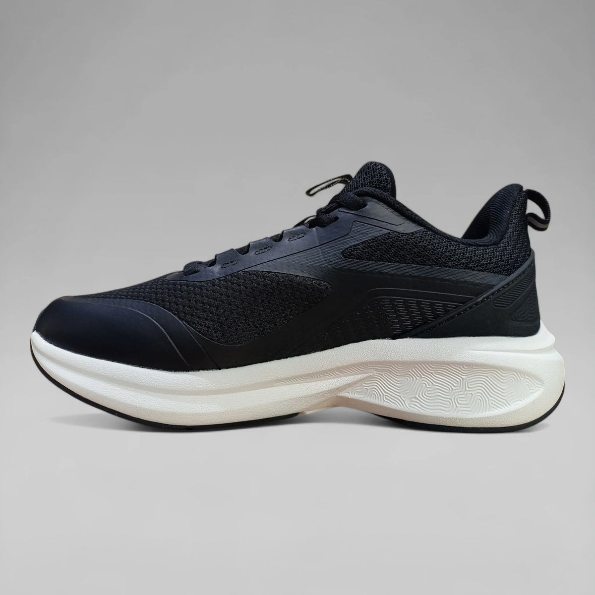 Peak Women Running Shoes Taichi Black White ET44098H
