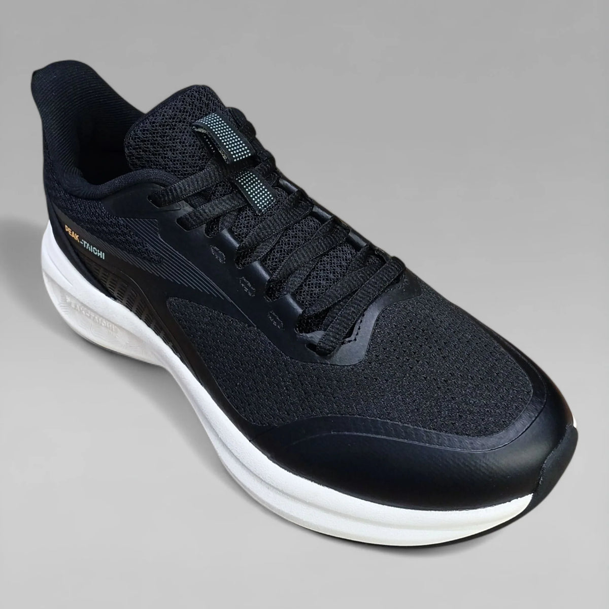Peak Women Running Shoes Taichi Black White ET44098H