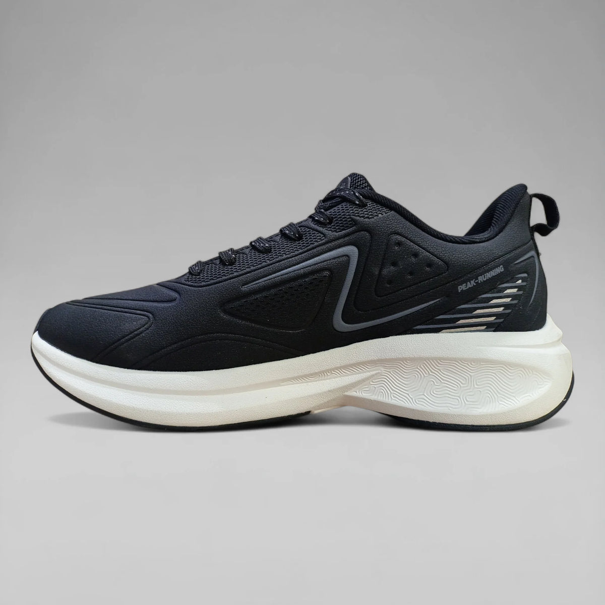 Peak Women Running Shoes Taichi Black White ET44108H