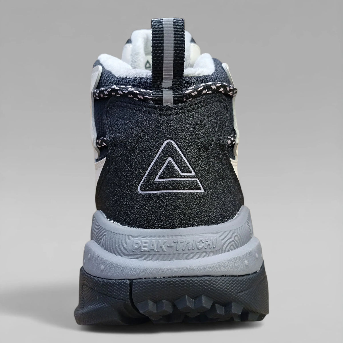 Peak Women Outdoor Fleece Winter Shoes Taichi Lite Grey Black ET44438M