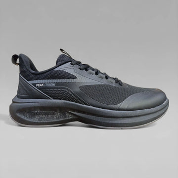 Peak Men Running Shoes Taichi All Black ET44097H