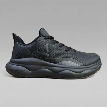 Peak Men Walking Shoes Taichi All Black ET44251J
