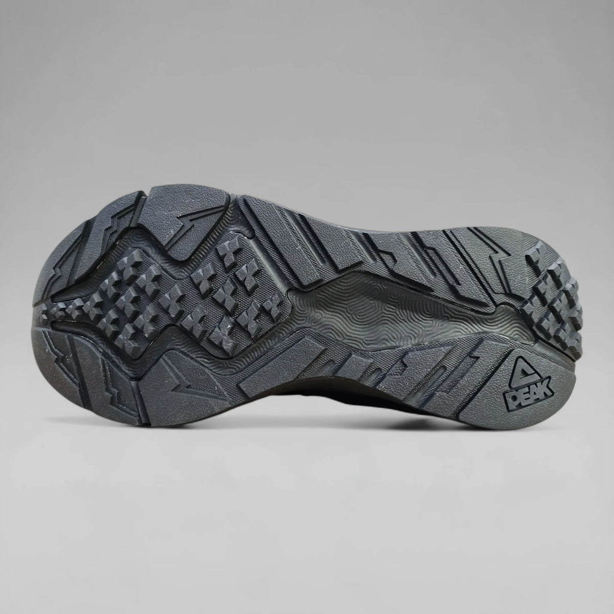 Peak Men Outdoor Fleece Winter Shoes Taichi All Black ET44437M