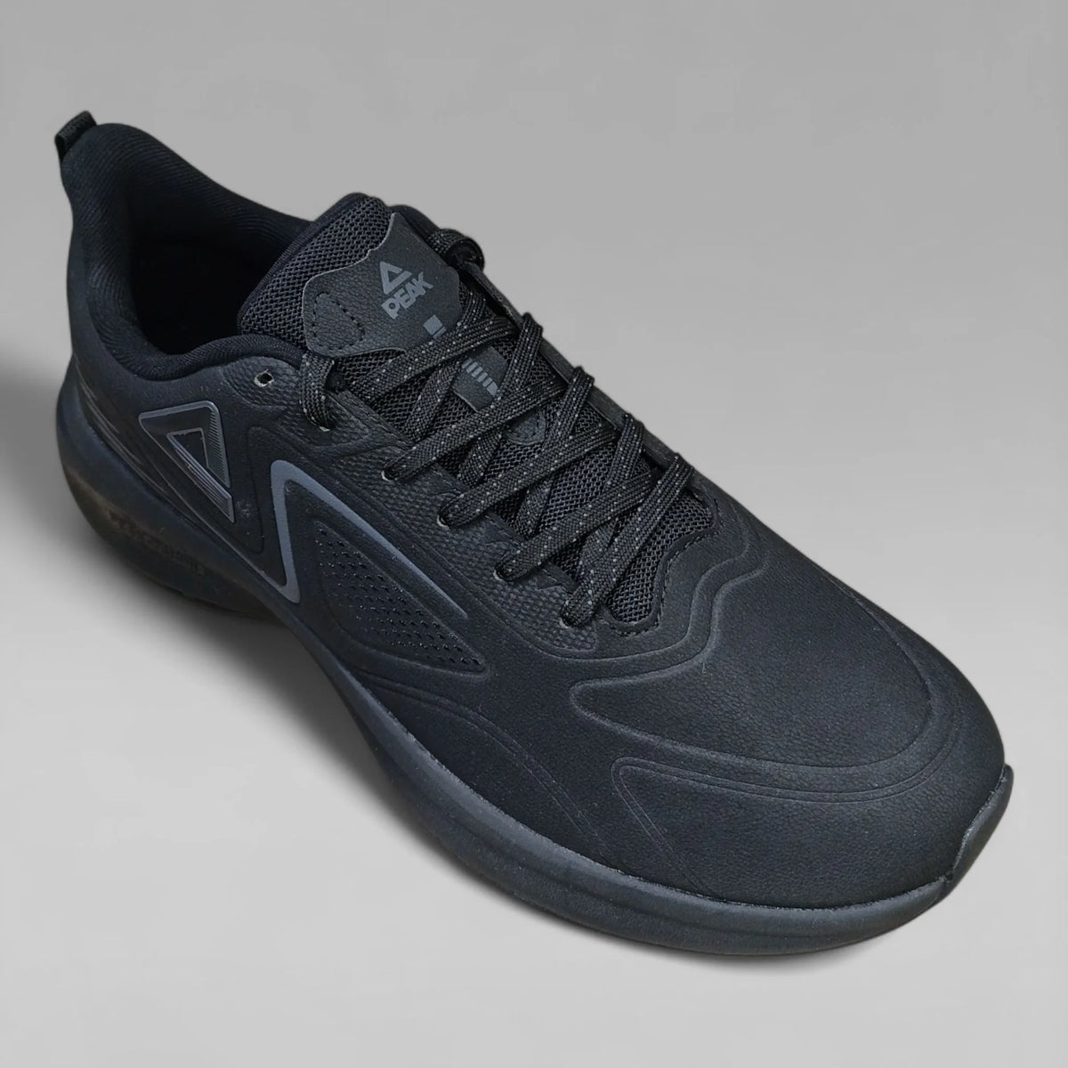 Peak Men Running Shoes Taichi All Black ET44107H