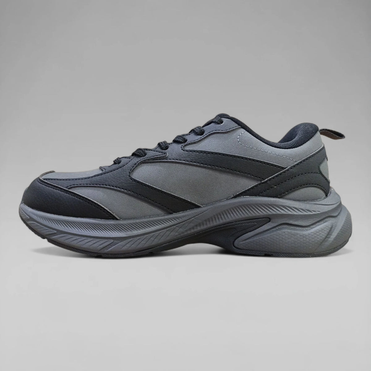 Peak Men Running Shoes Taichi Dark Grey Black ET44227H