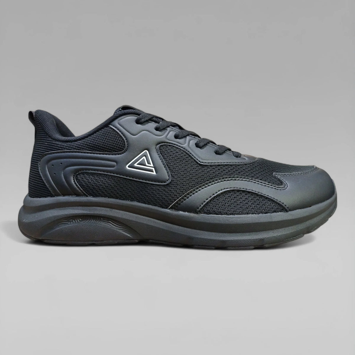 Peak Men Walking Shoes Taichi 1.0 All Black EXT261767J