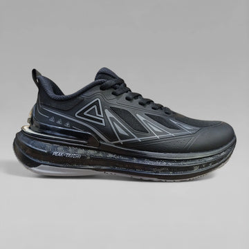 Peak Men Running Shoes Taichi 6.0 Pro Waterproof Black Paloma Ash ET44607H/D
