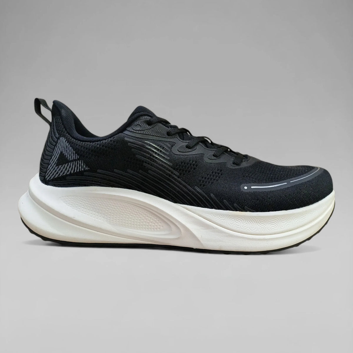 Peak Women Running Shoes Taichi P-Ultralight Black White ET44032H