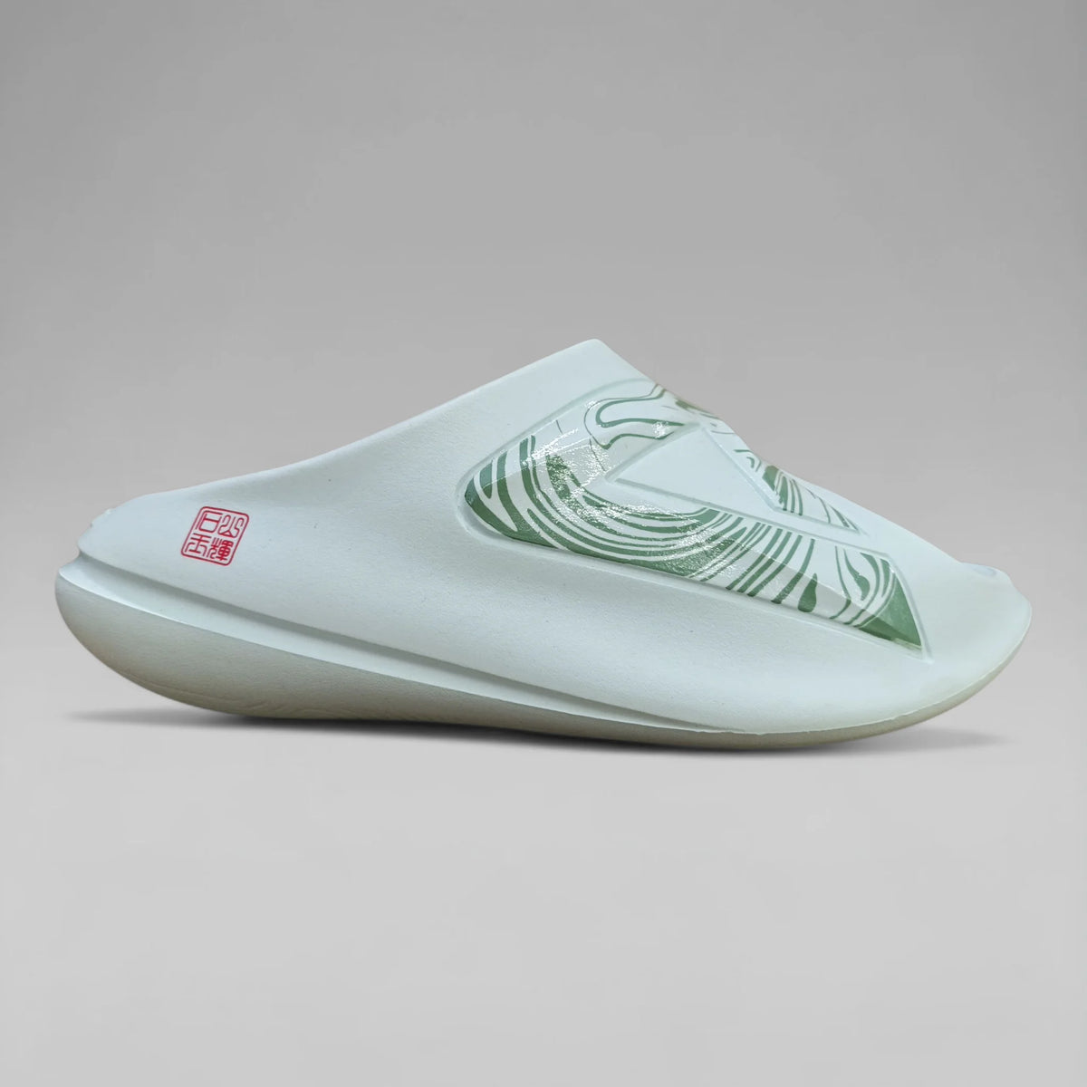 Peak Unisex Slides Taichi Gouache Green ET33088L/87L