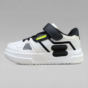 Peak Boys Casual Shoes White Black EK41850B