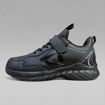 Peak Kids Running Shoes Velcro Strap Black EK3430H