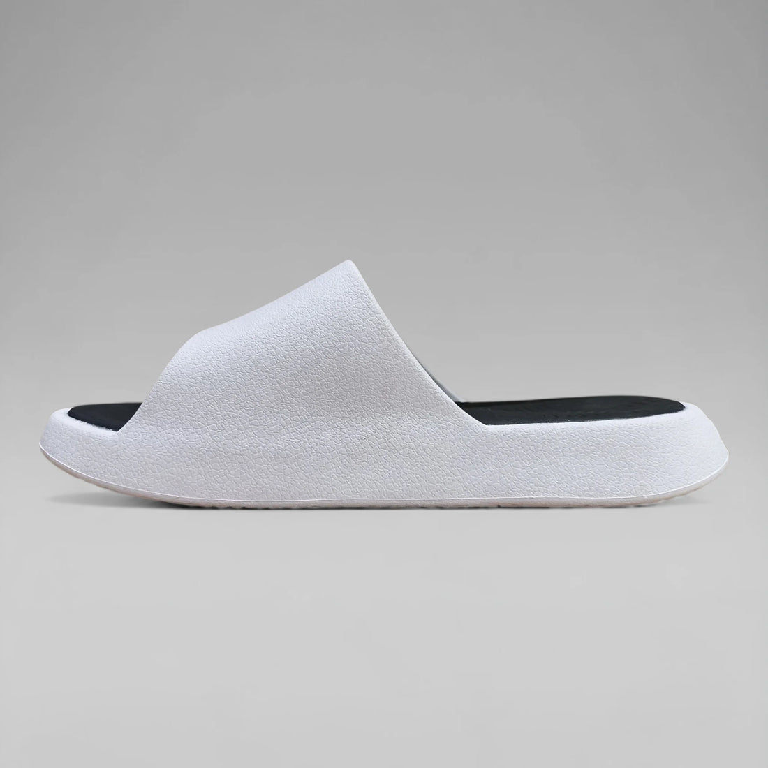 Peak Men Slides Taichi White Black E92037L