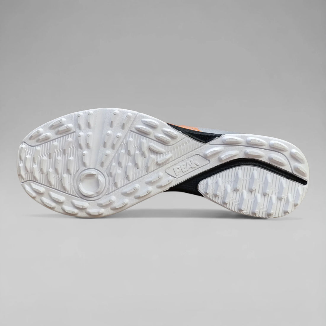 Peak Kids Soccer Shoes Turf Velcro Silver EK3157F